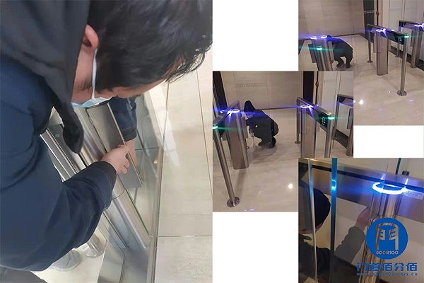 寫字樓內(nèi)部速通門巡查檢測(cè)